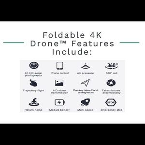 4K cámara drone